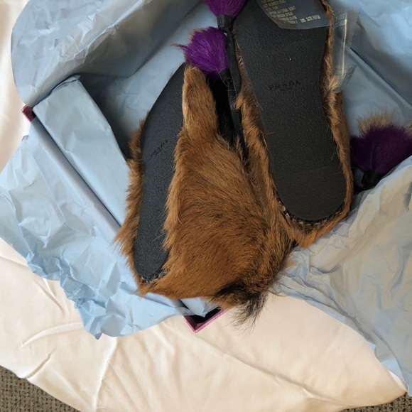 Prada Flat Fur Chukka Bootie - Picture 6 of 8